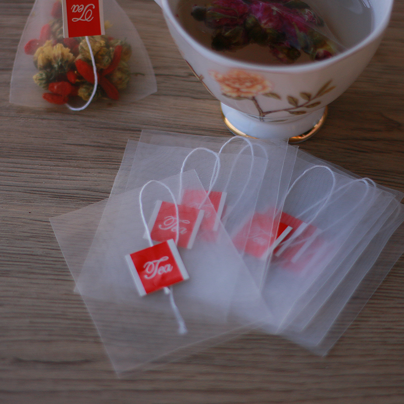 Eco-friendly Pla Corn Filber Mesh Tea Packs